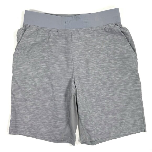 Lululemon Mens The Shorts Sz Small Linerless Workout Gym Yoga Gray 9" Inseam - Picture 1 of 13